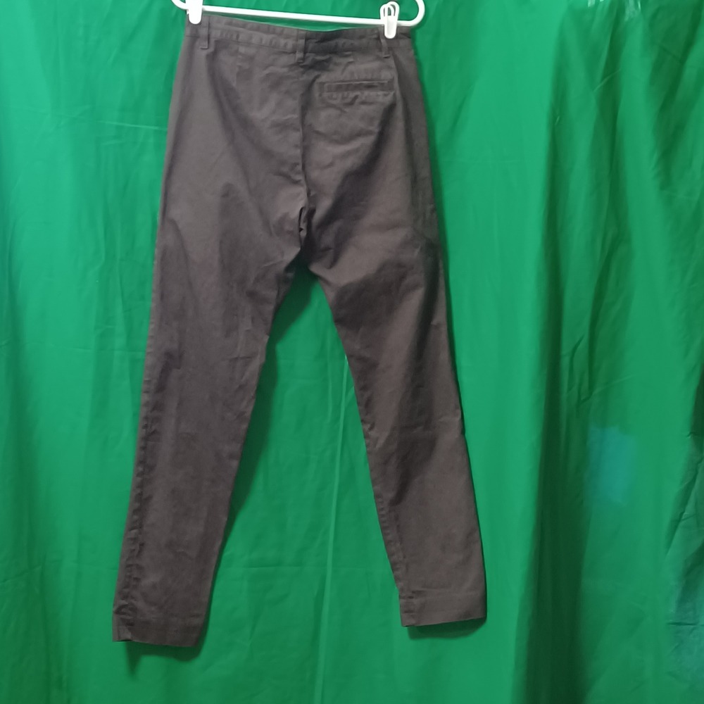 APC Rue Madame Paris‎ Mens Chino Pants Grey Cotton Stretch Slim Fit Size 28